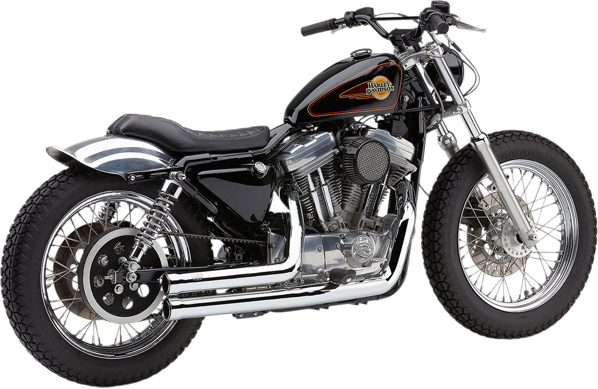 COBRA 909 Exhaust - Chrome 86-03 XL 6701
