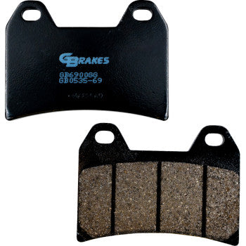 GBRAKES Brake Pads Semi-Metallic GB0535-69