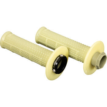 RENTHAL MX R-Works Lock-On Grips - Aramid - Taper Half Waffle G240
