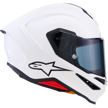 ALPINESTARS Helmet S-R7 Solid Wt Gloss Ece06/Dot M 8202126-2180-M