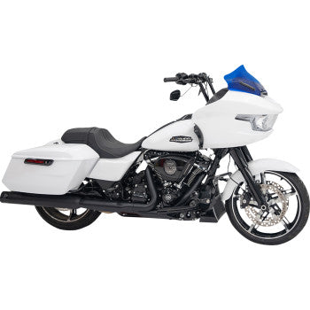 KLOCK WERKS Kolor Flare™ Windshield - 10" - Blue - FLTR KWW-01-0719