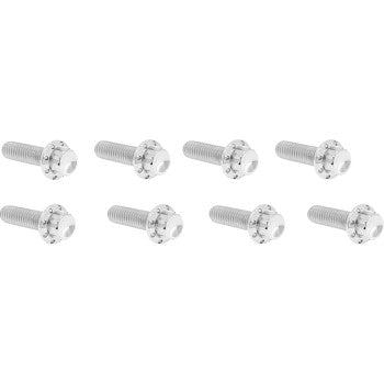 ARLEN NESS Bolt Kit - Lifter Block - 12-Point - Titanium - Polished 300-935