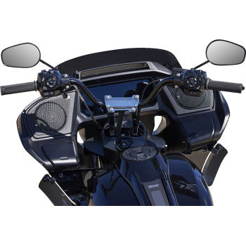 THRASHIN SUPPLY CO. 1" Handlebar - High Bend - Black TSC-2802-1