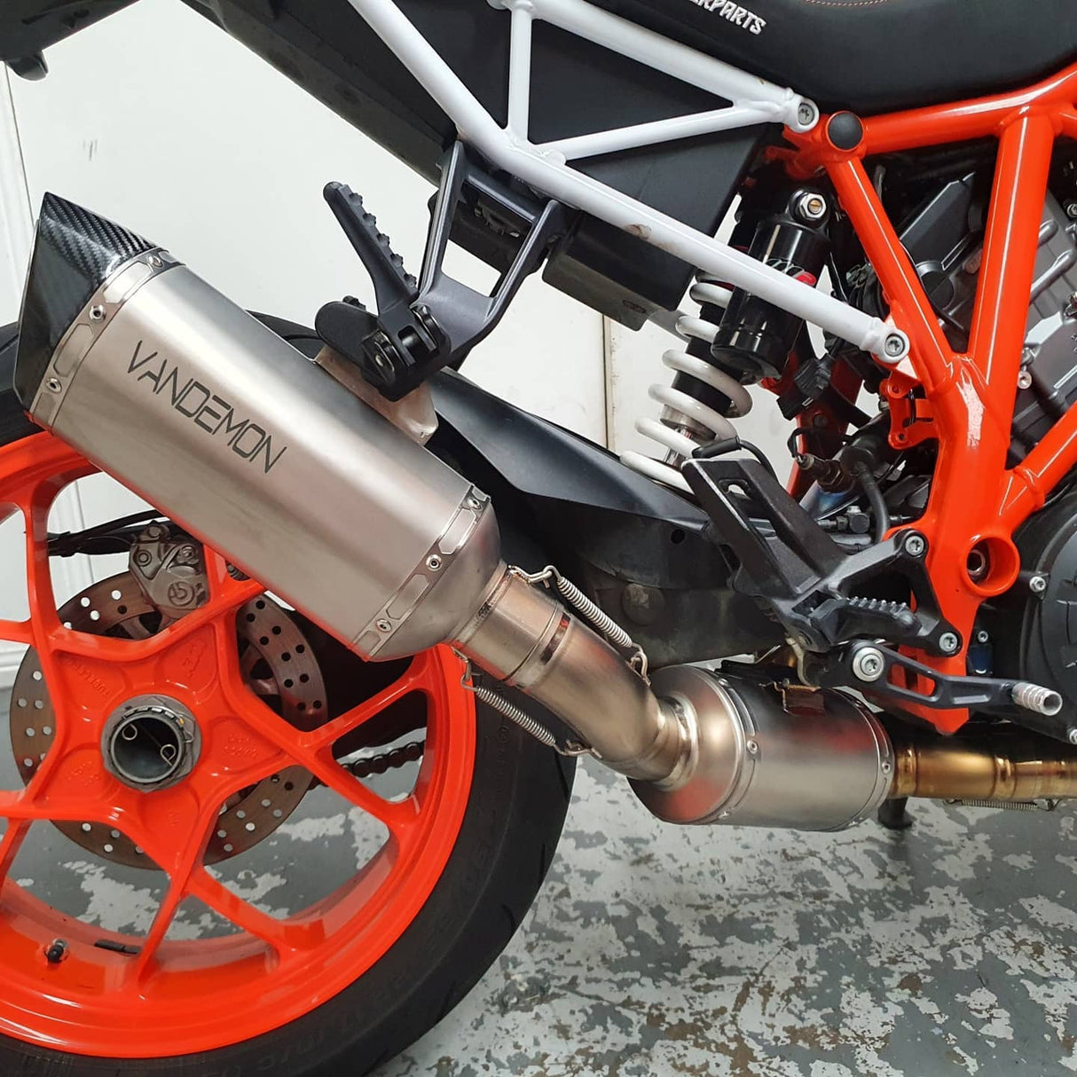 Vandemon KTM Superduke 1290R Titanium Exhaust System Gen 1 & 2 KTM129SDTIEXHPA VA-64