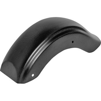 SADDLEMEN Carbon Fiber Rear Fender - Matte - Touring '09-'25 CF-809-07-004M