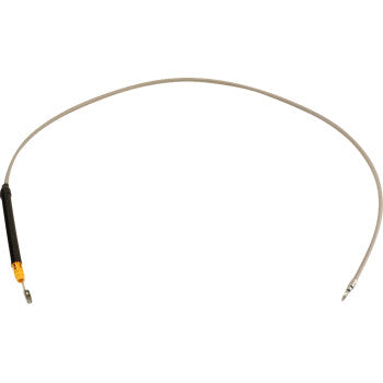 LA CHOPPERS Clutch Cable - Stock Ape Hanger Handlebars - Stainless Steel Glide 2023-2024 LA-8059C08