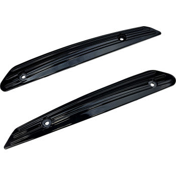 CUSTOM DYNAMICS Trim Windshield Blackout Aluminum Road Glide CD-RG-TRIM-B