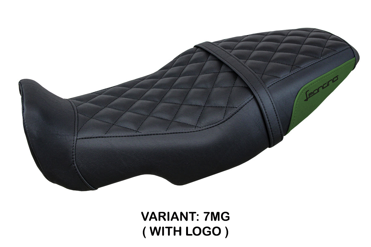 Tappezzeria Italia Benelli Leoncino 800 2022-2025 Seat Cover in Army Green and Black
