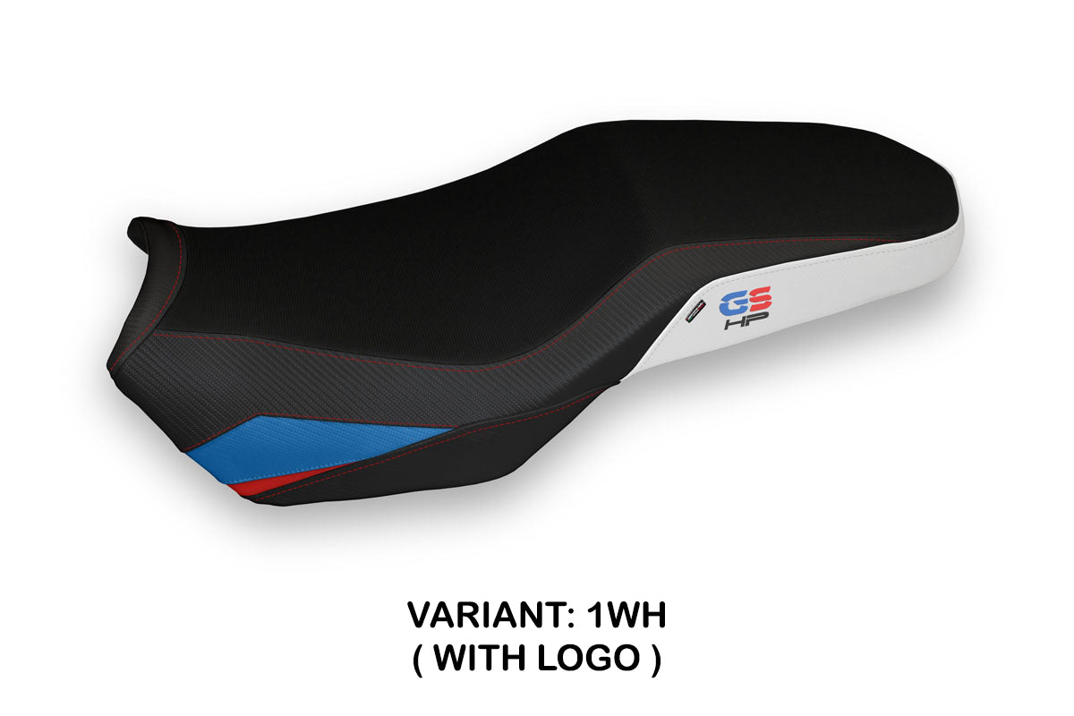 Tappezzeria Italia BMW F750GS F800GS F850GS 2018-2025 Seat Cover in White HP