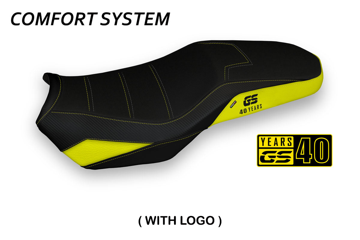 Tappezzeria Italia BMW F750GS F800GS F850GS 2018-2025 Seat Cover Comfort in Yellow 40th