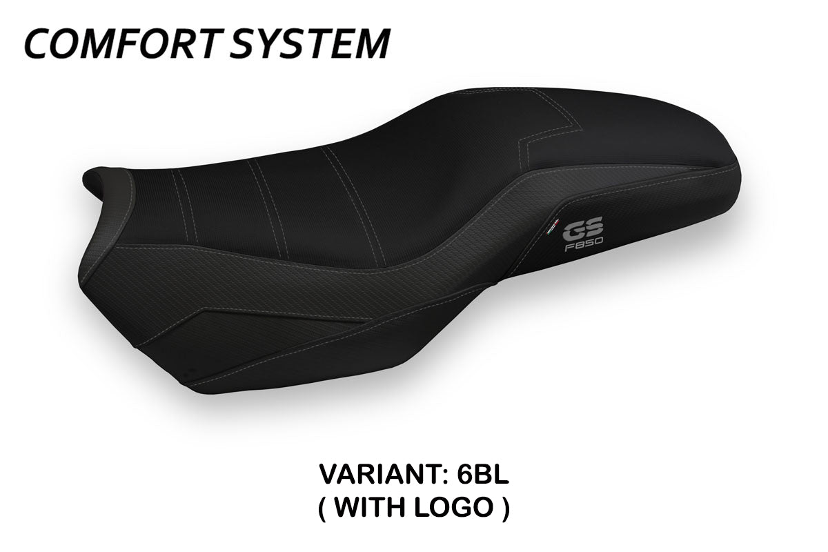 Tappezzeria Italia BMW F750GS F800GS F850GS 2018-2025 Seat Cover Comfort in Black