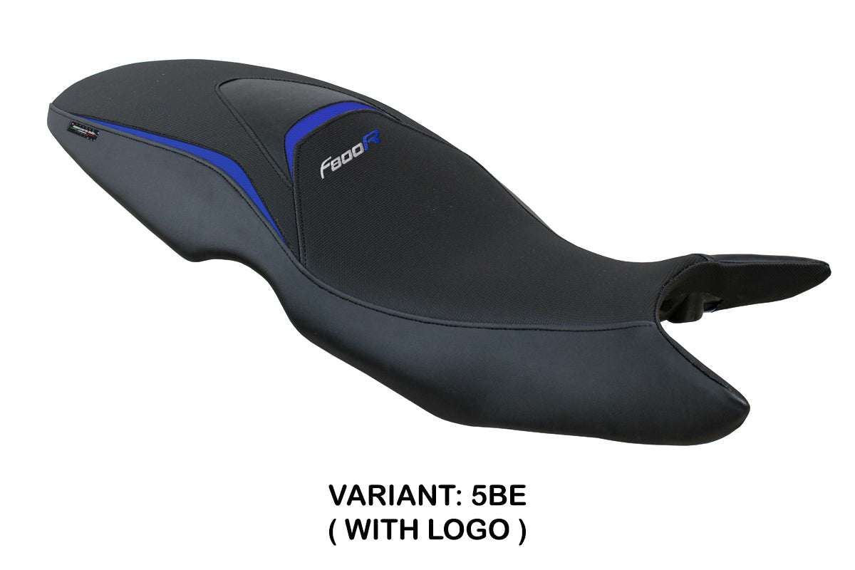 BMW F800R 2009-2020 Seat Cover Tappezzeria Italia in Blue and Black