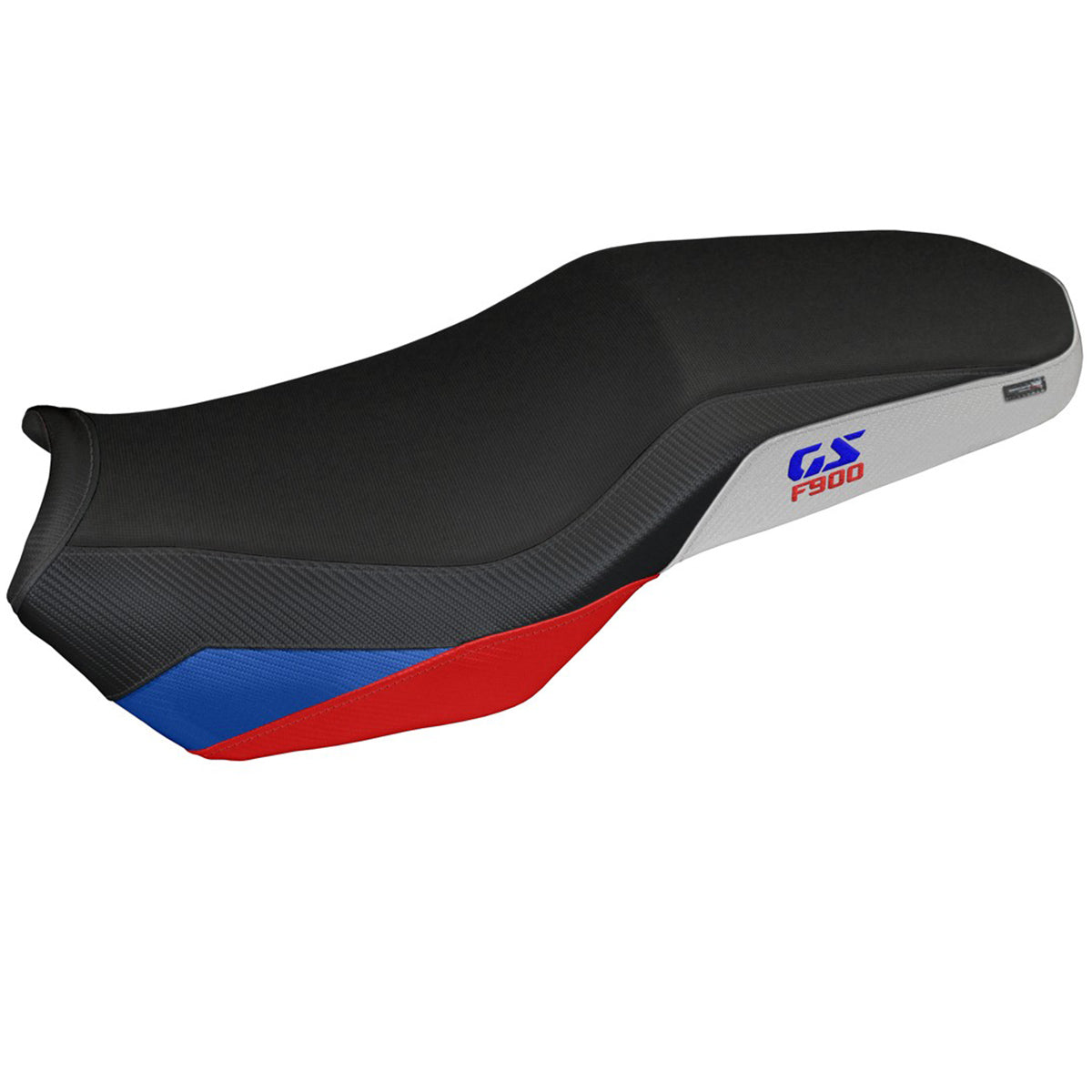 Tappezzeria Italia BMW F900GS Adventure 2025 Seat Cover Red Blue Silver Black