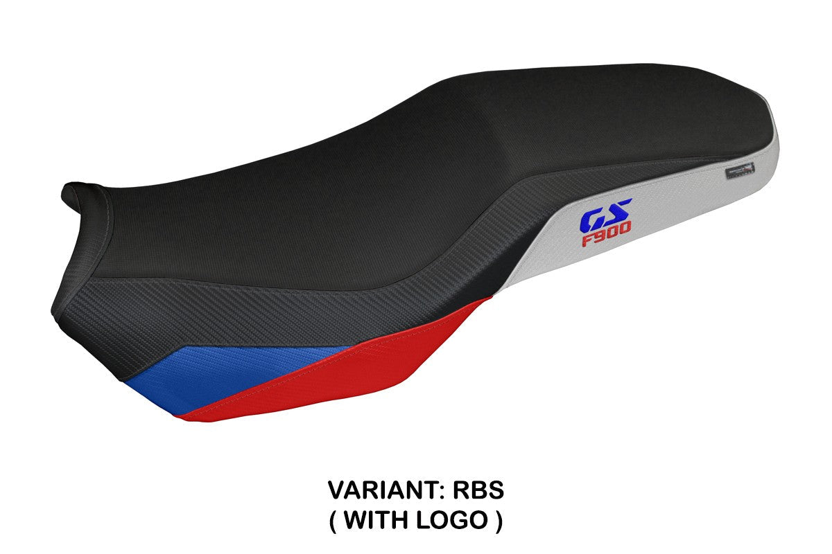 Tappezzeria Italia BMW F900GS Adventure 2025 Seat Cover Red Blue Silver Black