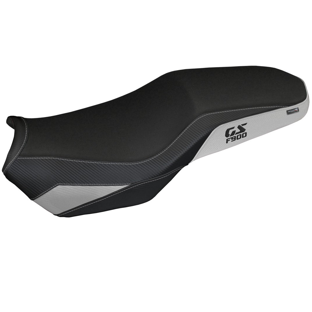 Tappezzeria Italia BMW F900GS Adventure 2025 Seat Cover Silver Black