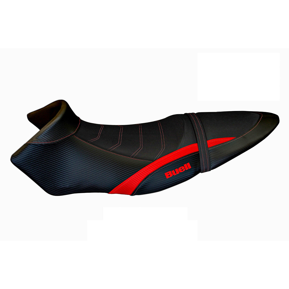 Tappezzeria Italia Buell XB12S XB12SX 2019-2021 Seat Cover Comfort in Red and Black
