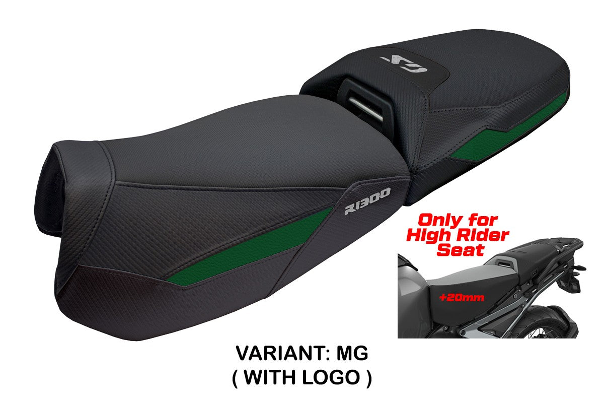 Tappezzeria Italia BMW R1300GS Adventure 2024-2025 Seat Cover Military green black