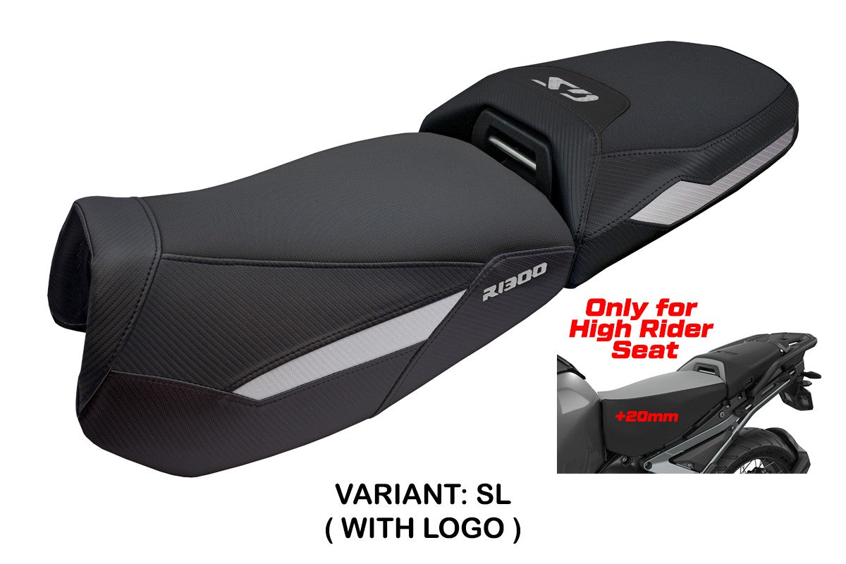 Tappezzeria Italia BMW R1300GS Adventure 2024-2025 Seat Cover Silver black