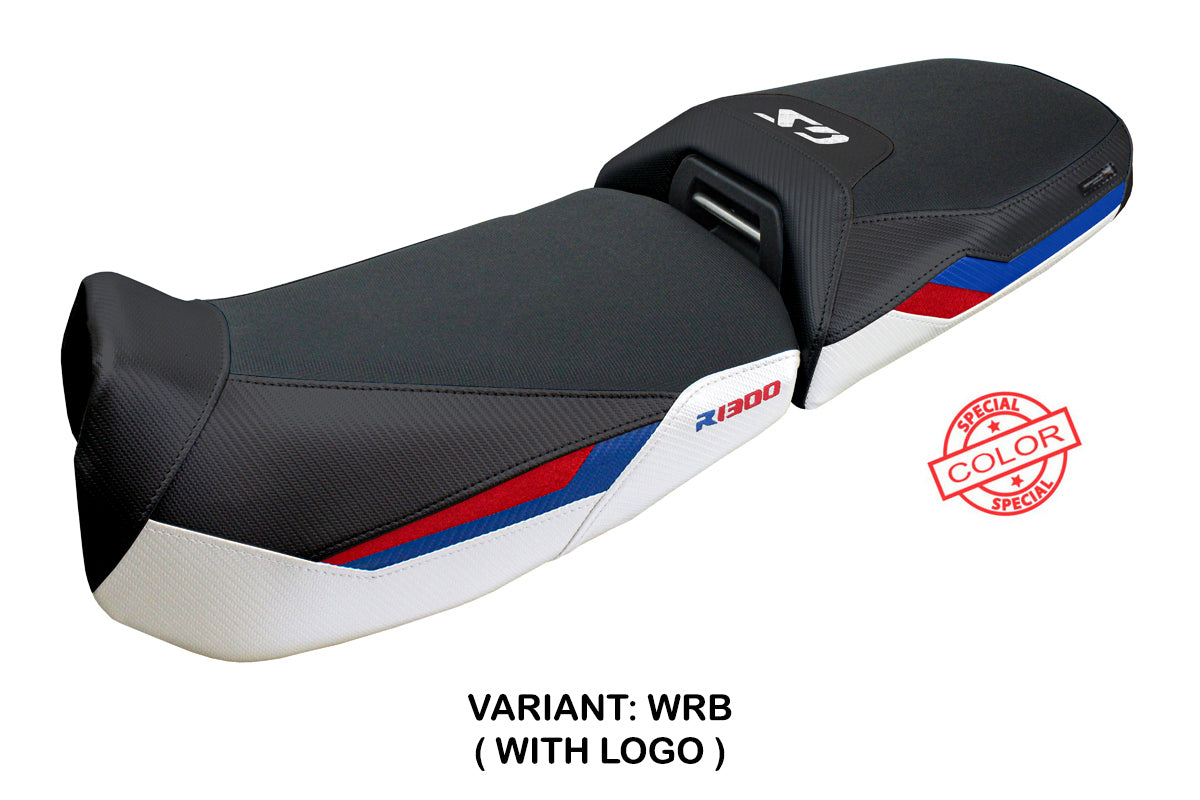 Tappezzeria Italia BMW R1300GS Adventure 2024-2025 Seat Cover White Red Blue