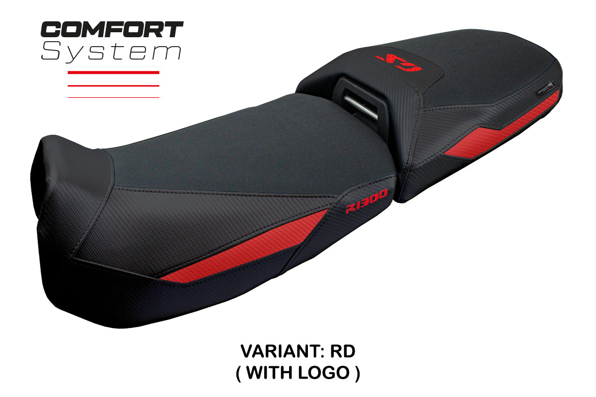 Tappezzeria Italia BMW R1300GS Adventure 2024-2025 Seat Cover Comfort Black Red