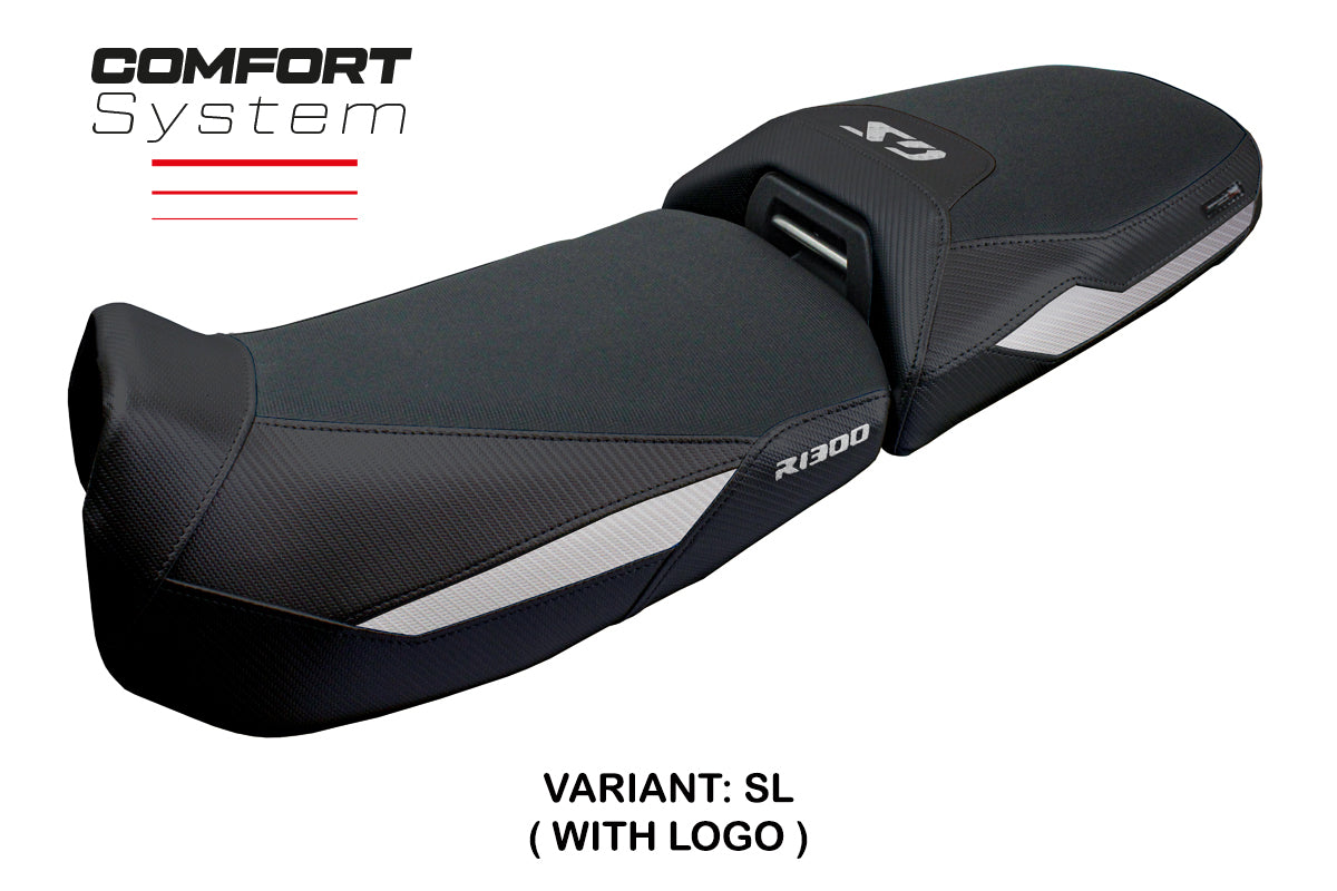 Tappezzeria Italia BMW R1300GS Adventure 2024-2025 Seat Cover Comfort Black Silver