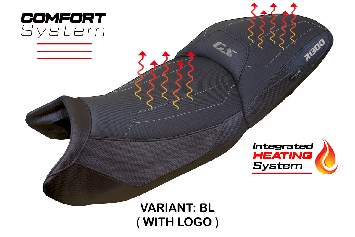 Tappezzeria Italia BMW R1300GS 2023-2025 Seat Cover Comfort Heated in Black