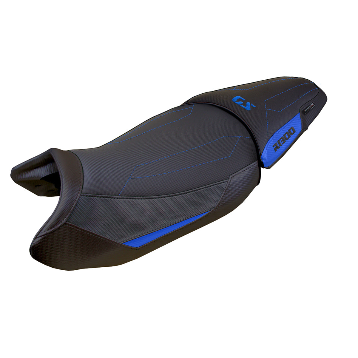 Tappezzeria Italia BMW R1300GS 2023-2025 Standard Seat Cover Comfort in Blue and Black