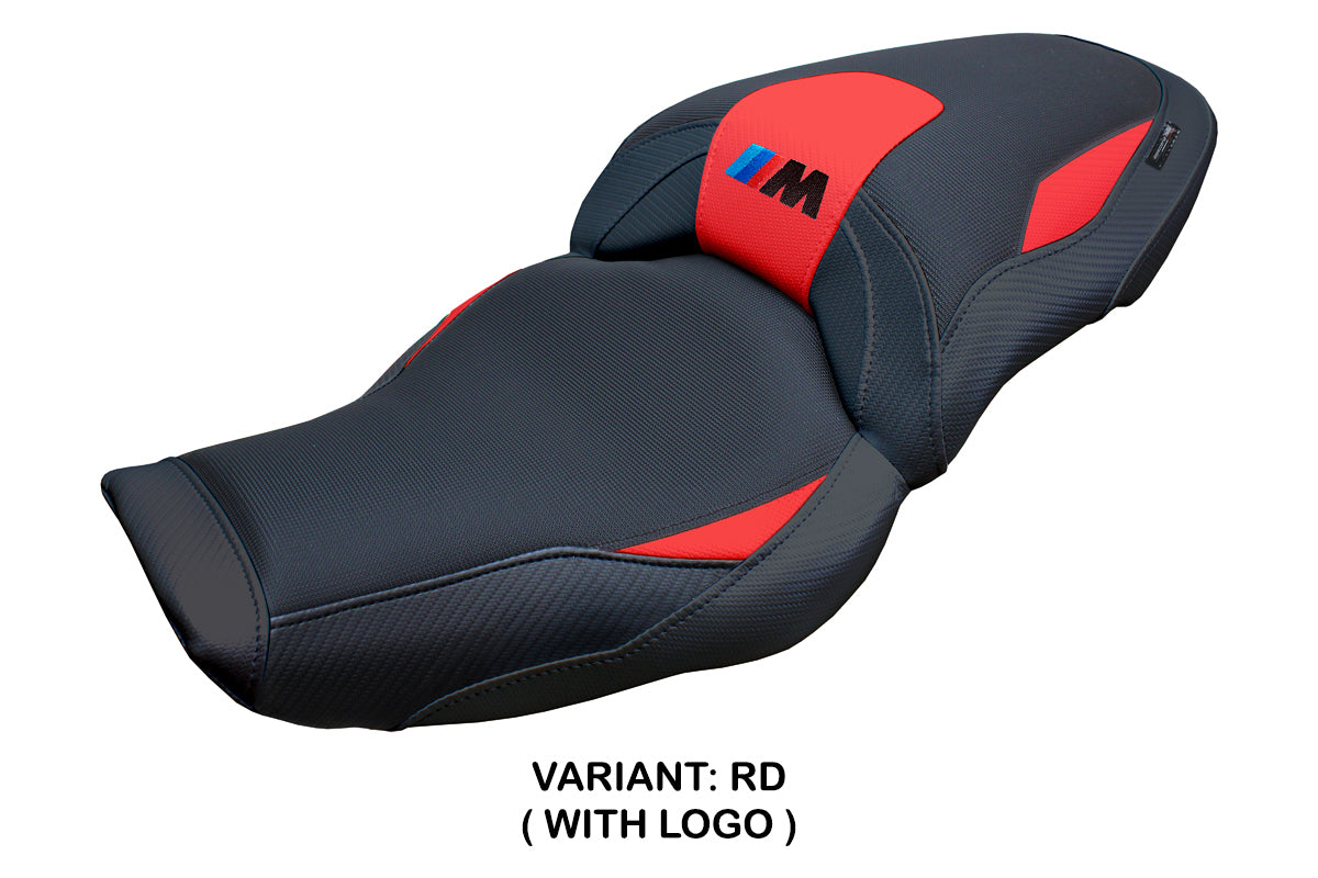 Tappezzeria Italia BMW M1000XR 2024-2025 Seat Cover in Red and Black