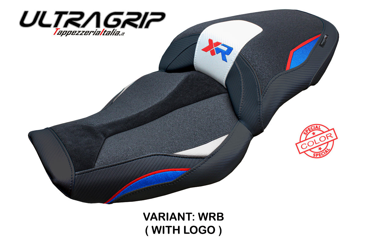 Tappezzeria Italia BMW S1000XR 2024-2025 Seat Cover Ultragrip in White Red Blue and Black