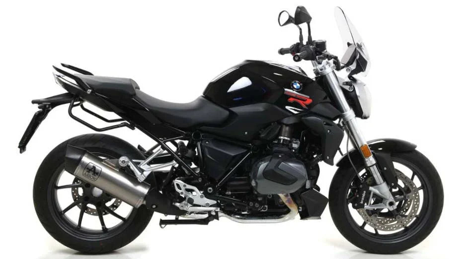 71925PK Arrow Maxi Race-Tech Slip-on Exhaust, Titanium for BMW R1250R/RS 19-20