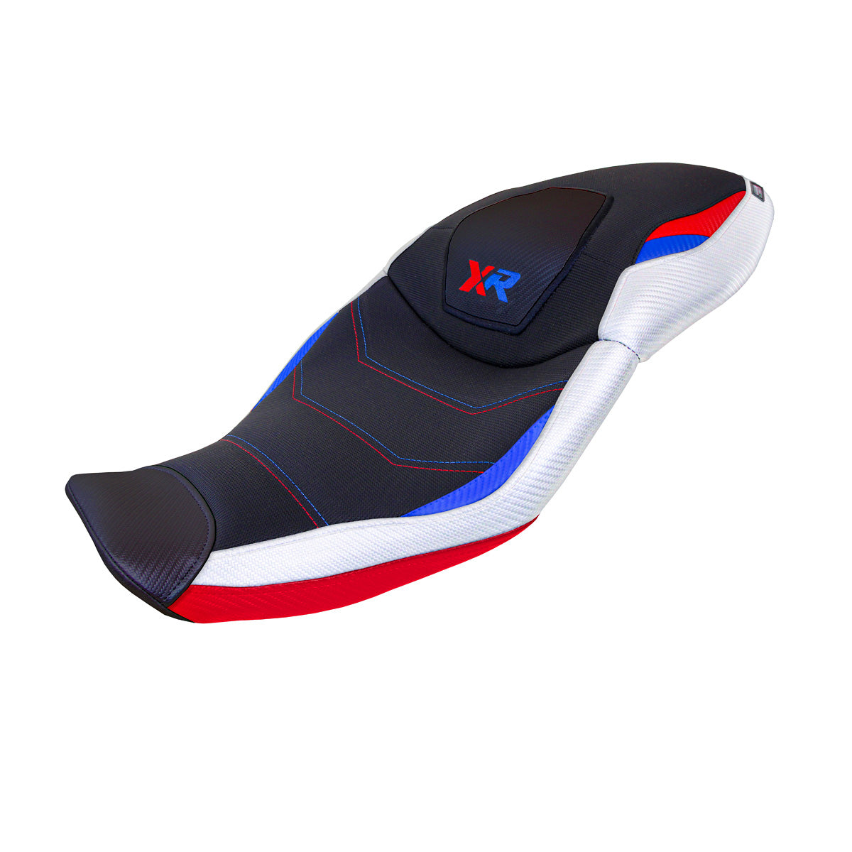 Tappezzeria Italia BMW S1000XR 2020-2023 Seat Cover Comfort in HP SE White and Red