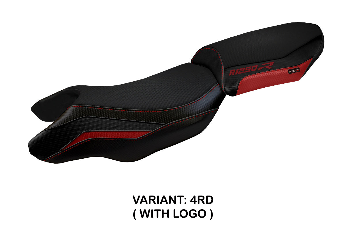 Tappezzeria Italia BMW R1250R 2019-2025 Seat Cover in Red and Black