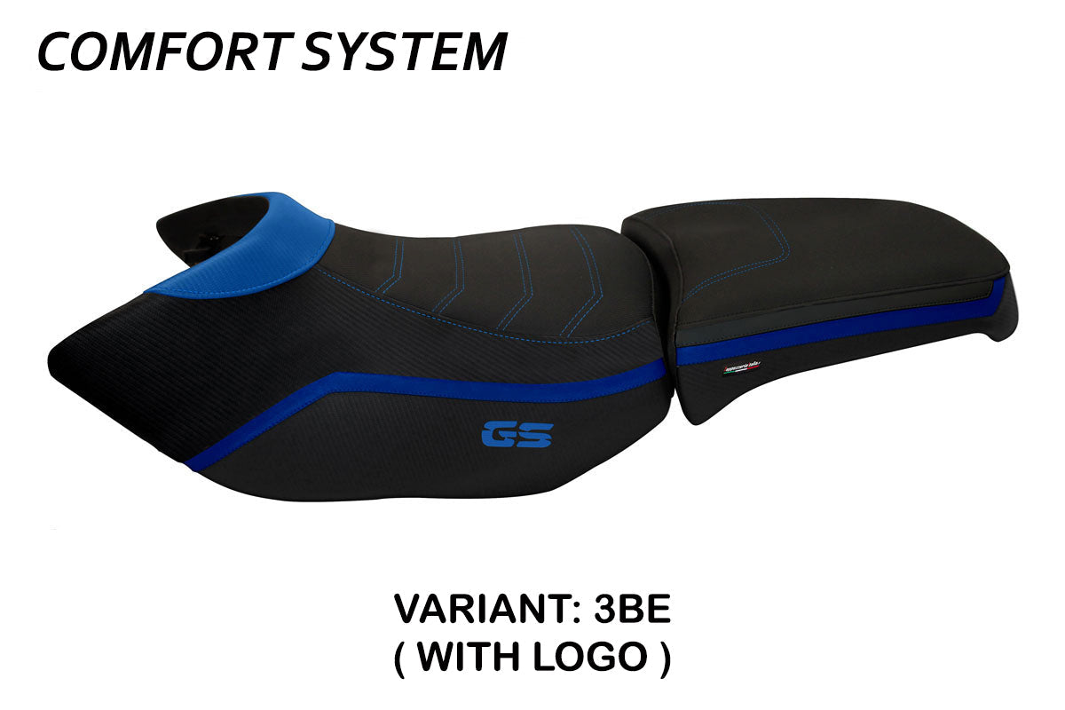 Tappezzeria Italia BMW R1200GS Adventure 2006-2012 Seat Cover Comfort in Blue