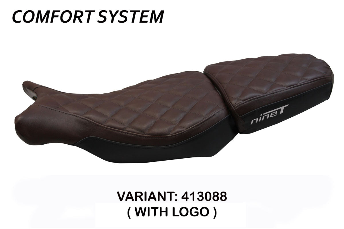 Tappezzeria Italia BMW R1200 Nine T 2014-2024 Seat Cover Comfort in Brown FR