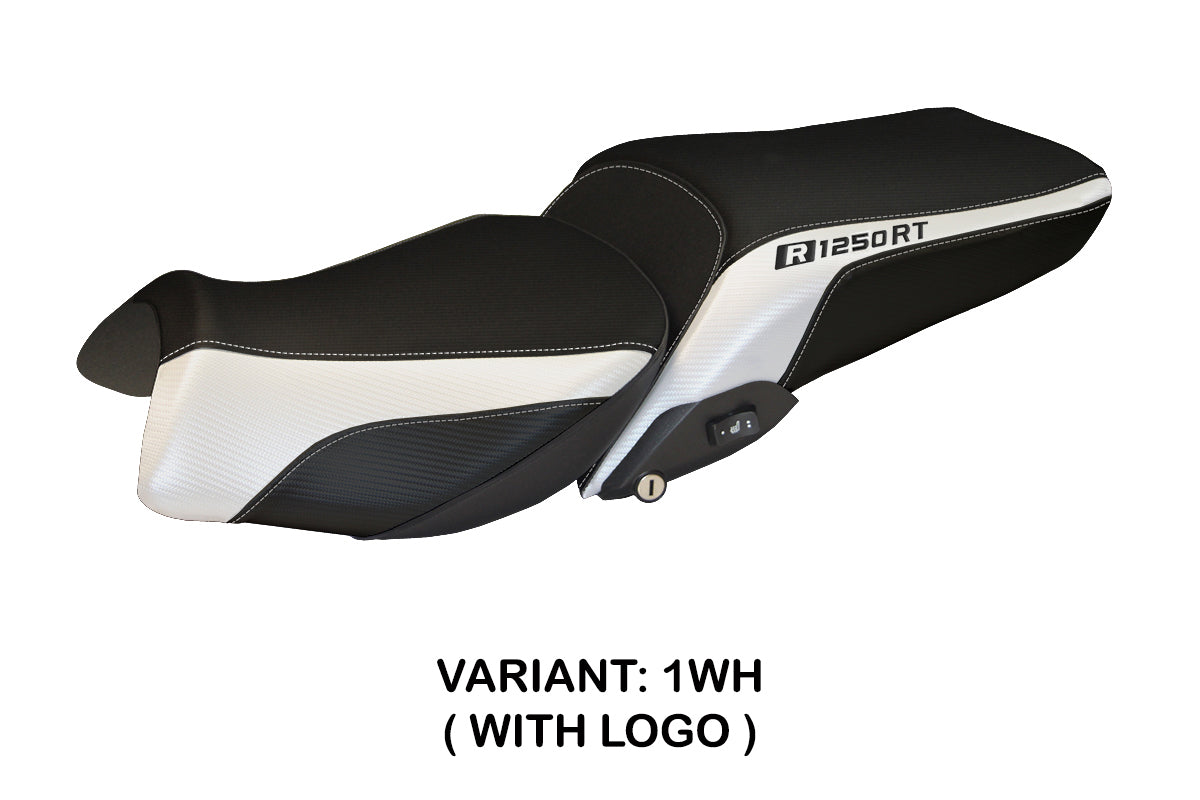 Tappezzeria Italia BMW R1250RT 2019-2025 Seat Cover in White and Black