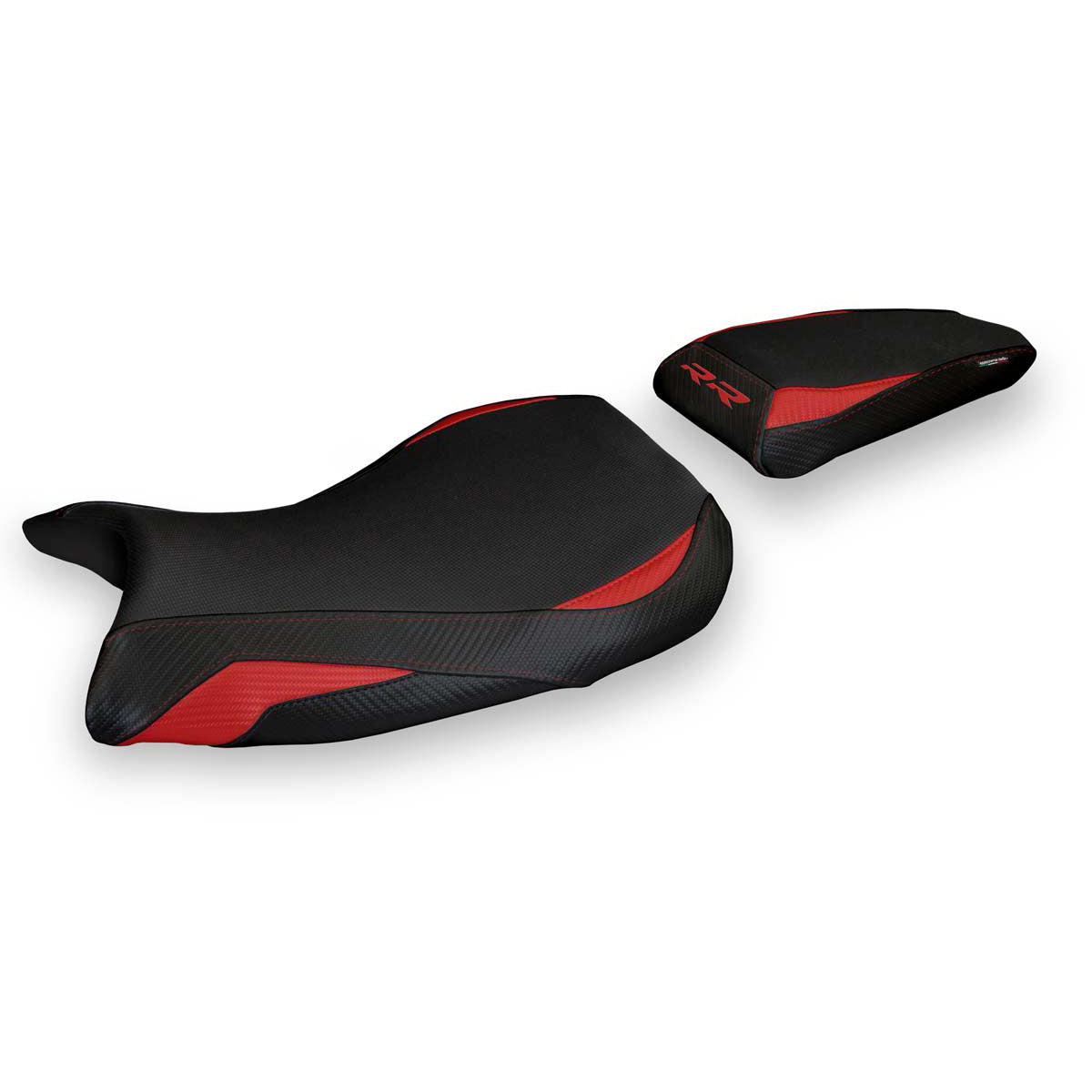Tappezzeria Italia BMW S1000RR 2019-2025 Seat Cover in Red and Black