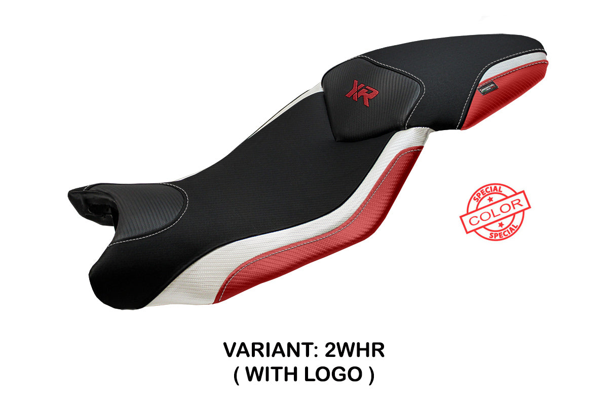 Tappezzeria Italia BMW S1000XR 2015-2019 Seat Cover in White, Red and Black