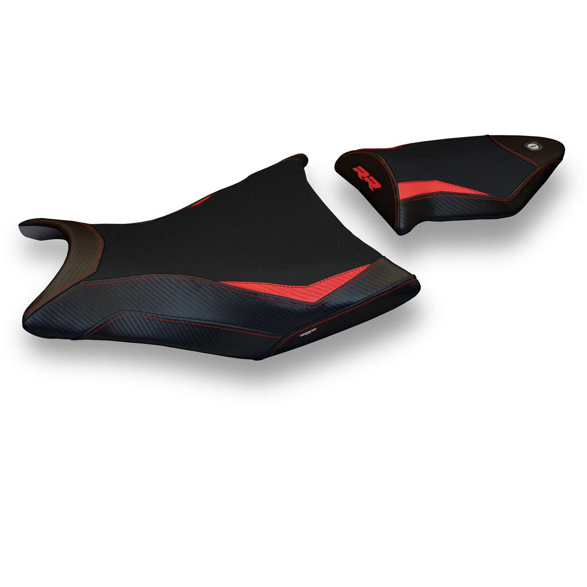Tappezzeria Italia BMW S1000RR 2009-2011 Seat Cover in Red and Black