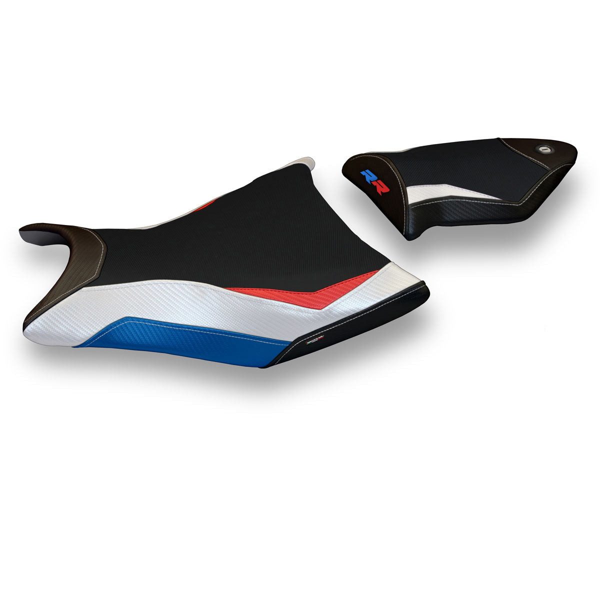 Tappezzeria Italia BMW S1000RR 2009-2011 Seat Cover in HP Red, White, Blue and Black