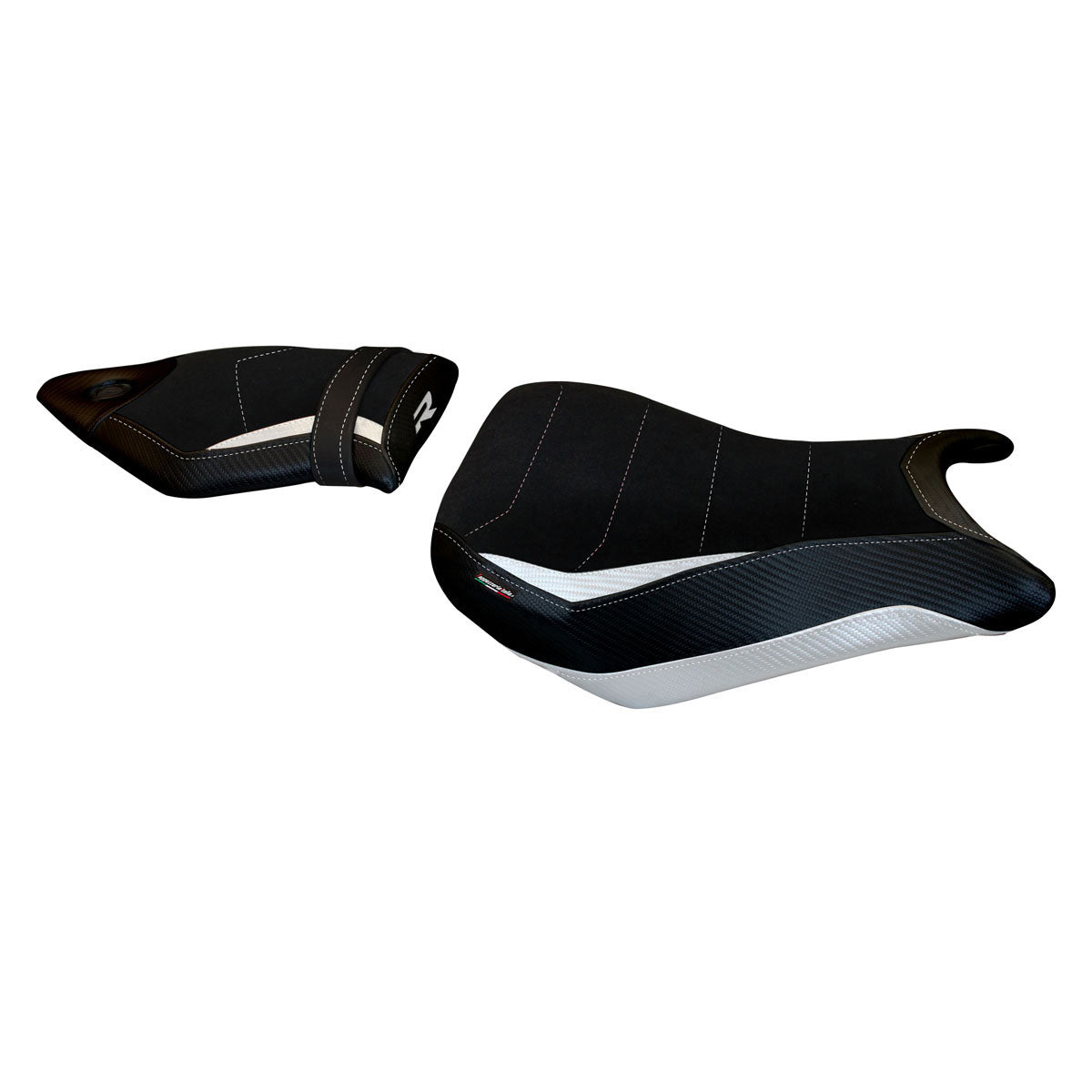 Tappezzeria Italia BMW S1000R 2014-2020 Seat Cover Comfort in White and Black