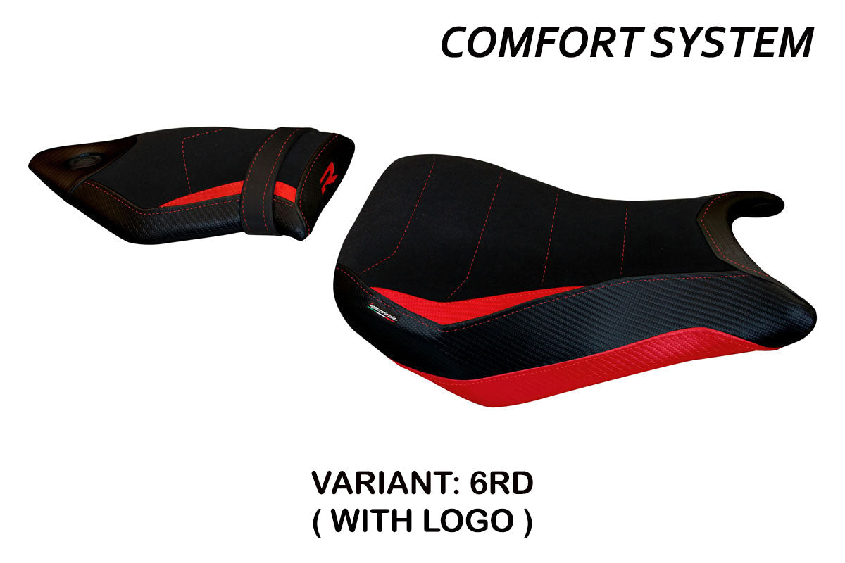 Tappezzeria Italia BMW S1000R 2014-2020 Seat Cover Comfort in Red and Black