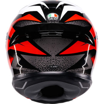 AGV Helmet K6 S Braven Black/Red/White Sm 2118395016-029-S