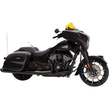 KLOCK WERKS Kolor Flare™ Windshield - 10" - Yellow KWW-04-0638