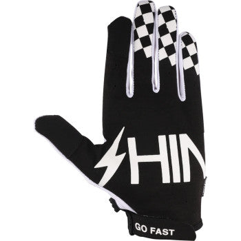 THRASHIN SUPPLY CO. Go Fast Stealth Gloves - White - Small SV1-10-08