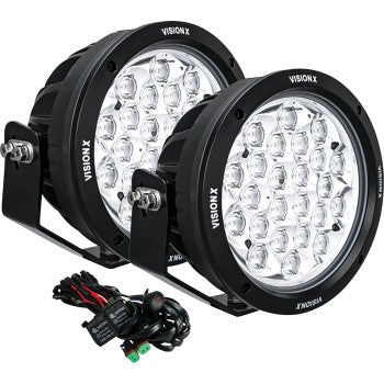 Vision X Light Cannon - CG2 - 8-3/4" - Multi LED - Clear Lens 9907451