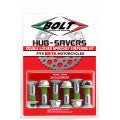 BOLT Fastener Kit - Hub-Savers/Sprocket - Double Locked - Silver - 6 Pack - Beta HS.BETA