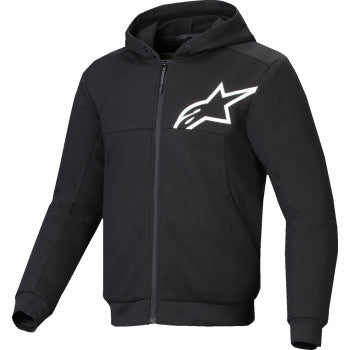IN STOCK ALPINESTARS Chrome v2 Sport Hoodie - Black/White - Large 4200325-12-L