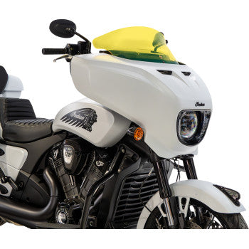 KLOCK WERKS Windshield Chieftain Powerplus 9" - Yellow Ice KWW-04-0648