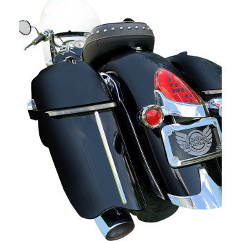CUSTOM DYNAMICS Saddlebag Lights - Low Profile - Smoke Lens - Indian Chieftain/Springfield / Roadmaster CD-IND-SPR-V2-S