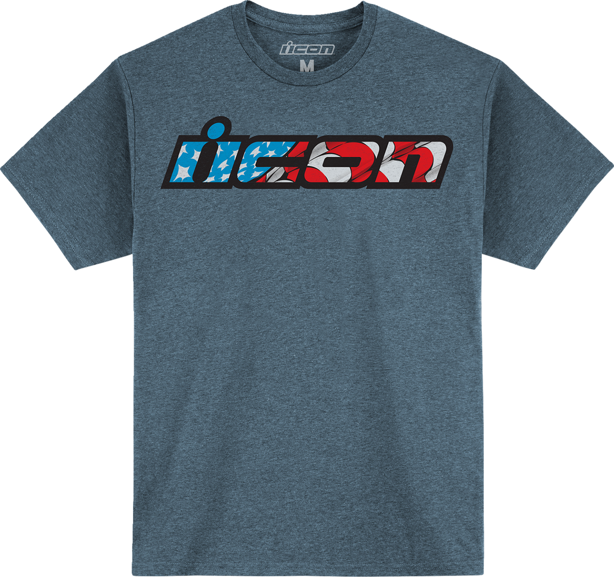 ICON Old Glory™ T-Shirt - Jade Heather Black - Medium 3030-21960